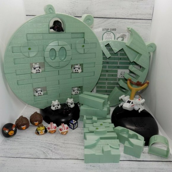 Angry Birds Star Wars‎ Jenga Death Star Game - Picture 2 of 8